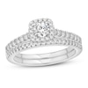 Thumbnail Image 1 of Adore Diamond Bridal Set 3/4 ct tw Round-cut 10K White Gold