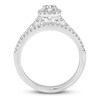 Thumbnail Image 2 of Adore Diamond Bridal Set 3/4 ct tw Round-cut 10K White Gold
