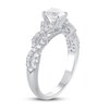 Diamond Engagement Ring 1-1/4 ct tw Round-cut 14K White Gold