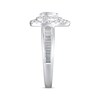 Thumbnail Image 2 of Adore Diamond Engagement Ring 1-7/8 ct tw Pear, Baguette & Round 14K White Gold