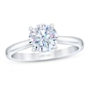 Thumbnail Image 0 of THE LEO First Light Diamond Solitaire Engagement Ring 2 ct tw Round-cut 14K White Gold