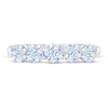 Thumbnail Image 2 of THE LEO First Light Diamond Anniversary Ring 1-1/2 ct tw Round-cut 14K White Gold