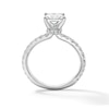 Thumbnail Image 5 of Neil Lane Diamond Engagement Ring 2-3/8 ct tw Radiant & Round 14K White Gold