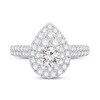 Diamond Engagement Ring 1-1/8 ct tw Round-Cut 14K White Gold