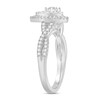 Thumbnail Image 1 of Diamond Engagement Ring 3/4 ct tw Round-Cut 14K White Gold