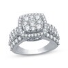 Diamond Engagement Ring 2 ct tw Round-Cut 10K White Gold