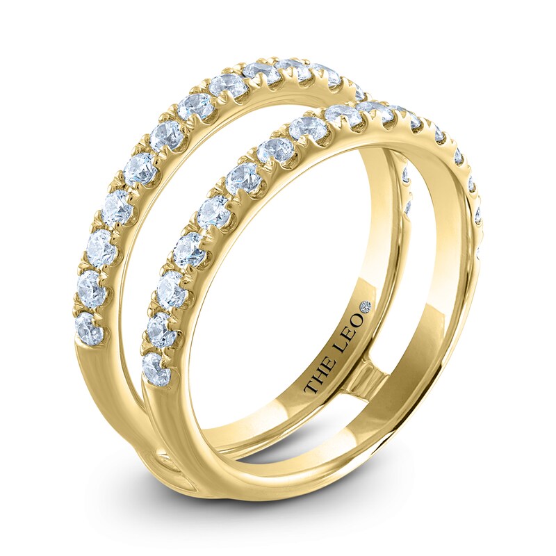 THE LEO Diamond Enhancer Band 1 ct tw Round-cut 14K Yellow Gold