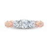 Thumbnail Image 3 of 3-Stone Diamond Engagement Ring 1 ct tw Round-cut 14K Two-Tone Gold