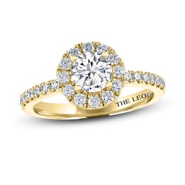 THE LEO Diamond Engagement Ring 1-1/8 ct tw Round-cut 14K Yellow Gold