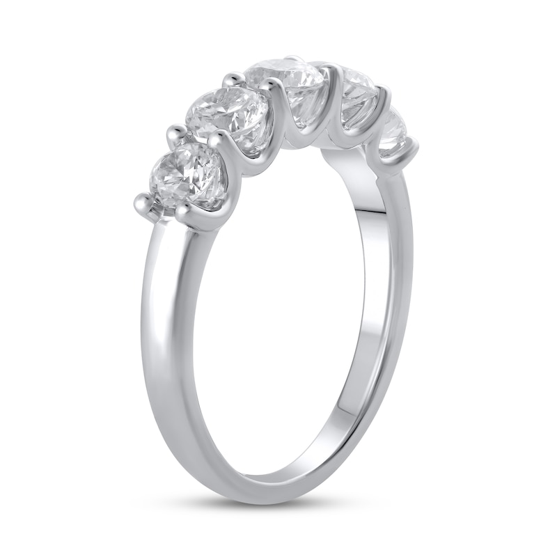 Main Image 2 of Lab-Grown Diamonds Anniversary Ring 2 ct tw 14K White Gold