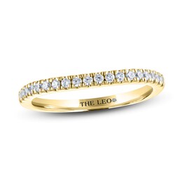 THE LEO Diamond Wedding Band 1/5 ct tw Round-cut 14K Yellow Gold