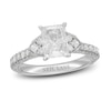 Thumbnail Image 1 of Neil Lane Premiere Diamond Engagement Ring 2-3/8 ct tw Radiant, Round & Princess-Cut 14K White Gold