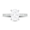Thumbnail Image 1 of Neil Lane Oval Diamond Engagement Ring 2-3/8 ct tw 14K White Gold