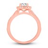 Diamond Engagement Ring 5/8 ct tw Round-cut 18K Two-Tone Gold
