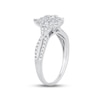 Thumbnail Image 2 of Adore Diamond Engagement Ring 1/2 ct tw Round-cut 10K White Gold