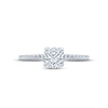 Monique Lhuillier Bliss Diamond Engagement Ring 1-1/3 ct tw Round-cut 18K White Gold