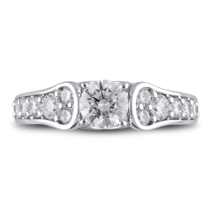 Diamond GIA Engagement Ring 1-1/4 ct tw Round-cut Platinum