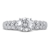 Thumbnail Image 2 of Diamond GIA Engagement Ring 1 ct tw Round-cut Platinum