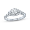 Thumbnail Image 0 of Monique Lhuillier Bliss Diamond Engagement Ring 1-1/8 ct tw Round & Marquise-cut 18K White Gold