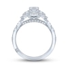 Thumbnail Image 3 of Monique Lhuillier Bliss Diamond Engagement Ring 1-1/8 ct tw Round & Marquise-cut 18K White Gold