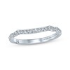 Thumbnail Image 1 of Monique Lhuillier Bliss Diamond Wedding Band 1/5 ct tw Round-cut 18K White Gold