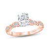 Monique Lhuillier Bliss Diamond Engagement Ring 1-1/4 ct tw Oval, Marquise & Round-cut 18K Rose Gold