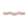 Monique Lhuillier Bliss Diamond Wedding Band 1/5 ct tw Round-cut 18K Rose Gold