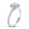THE LEO Ideal Cut Diamond Engagement Ring 1-1/8 ct tw 14K White Gold