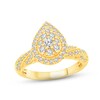 Thumbnail Image 1 of Adore Diamond Engagement Ring 3/4 ct tw Round-cut 14K Yellow Gold