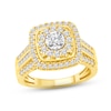 Thumbnail Image 1 of Diamond Engagement Ring 1 ct tw Round-cut 10K Yellow Gold