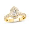Thumbnail Image 1 of Adore Diamond Engagement Ring 3/4 ct tw Round-cut 10K Yellow Gold