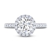 Thumbnail Image 3 of THE LEO Legacy Lab-Grown Diamond Engagement Ring 1-7/8 ct tw 14K White Gold