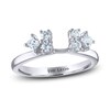 THE LEO Diamond Enhancer Band 1/2 ct tw Princess & Round-cut 14K White Gold
