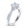 THE LEO Diamond Engagement Ring 1-1/4 ct tw Princess & Round-cut 14K White Gold