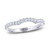 THE LEO Diamond Wedding Band 1/4 ct tw Round-cut 14K White Gold