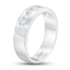 Thumbnail Image 2 of Men's THE LEO First Light Diamond Wedding Band 5/8 ct tw 14K White Gold
