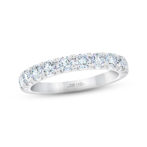 THE LEO First Light Diamond Anniversary Band 1 ct tw 14K White Gold
