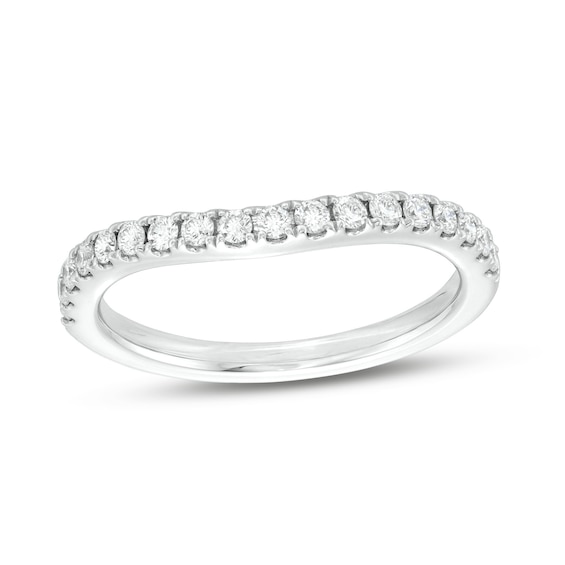 THE LEO First Light Diamond Wedding Band 1/ ct tw 14K White Gold
