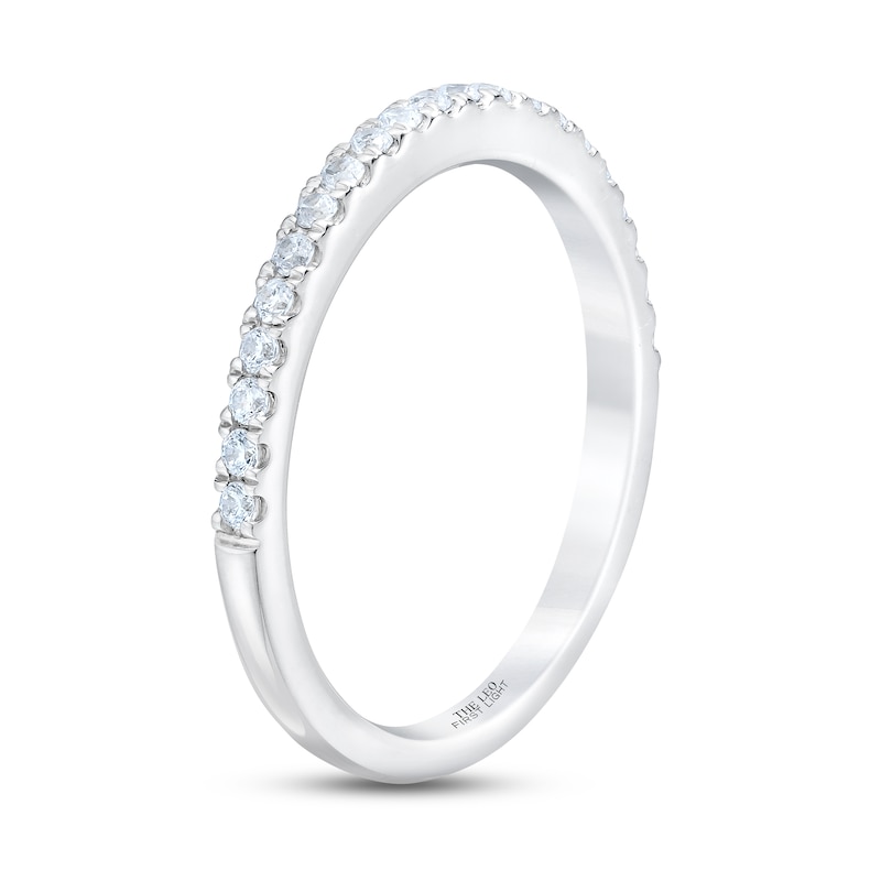 Main Image 2 of THE LEO First Light Diamond Wedding Band 1/4 ct tw 14K White Gold