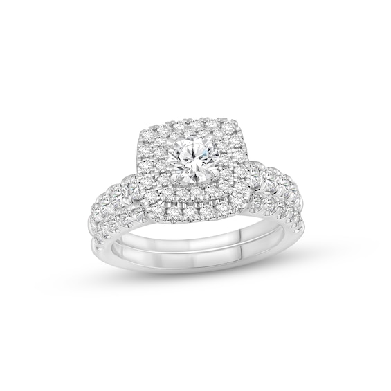 Diamond Bridal Set 1-3/4 ct tw 14K White Gold