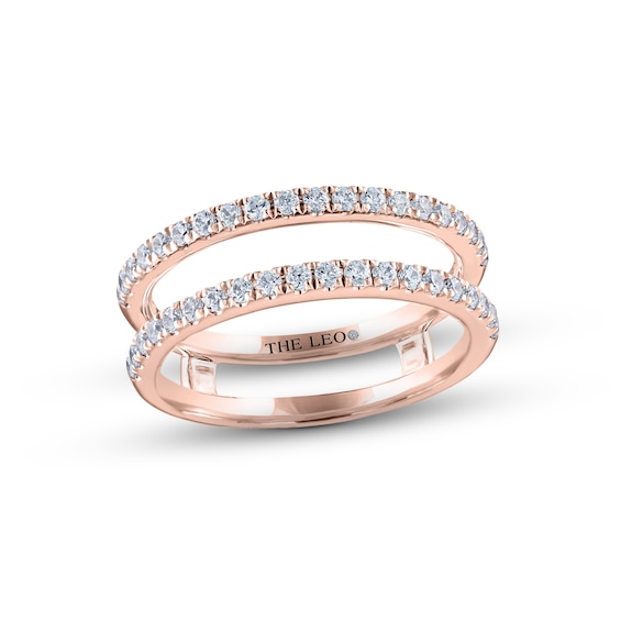 THE LEO Diamond Enhancer Ring 1/2 ct tw Round-cut 14K Rose Gold