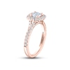 Thumbnail Image 1 of THE LEO Diamond Engagement Ring 1-1/6 ct tw Round-cut 14K Rose Gold