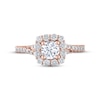 Thumbnail Image 2 of THE LEO Diamond Engagement Ring 1-1/6 ct tw Round-cut 14K Rose Gold