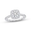Diamond Engagement Ring 1 ct tw Round-cut 14K White Gold