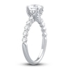 Thumbnail Image 1 of Diamond Engagement Ring 1-1/8 ct tw Round-cut Platinum