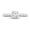 Thumbnail Image 2 of Diamond Engagement Ring 1-1/8 ct tw Round-cut Platinum
