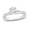 Thumbnail Image 1 of Adore Diamond Engagement Ring 7/8 ct tw Round-cut Platinum