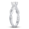 Thumbnail Image 1 of Diamond Engagement Ring 7/8 ct tw Round-cut Platinum