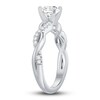 Thumbnail Image 2 of Adore Diamond Engagement Ring 7/8 ct tw Round-cut Platinum