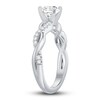 Thumbnail Image 1 of Diamond Engagement Ring 7/8 ct tw Round-cut Platinum